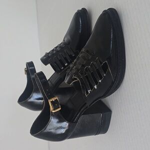 Purified Nix cutout leather ankle boots Women's 36